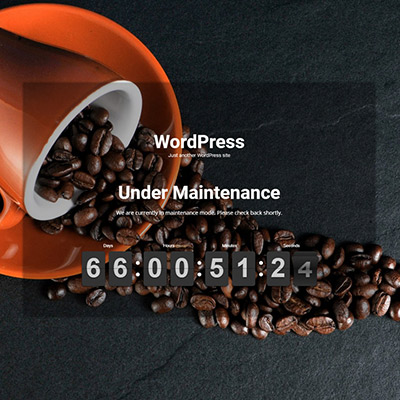 Maintenance/Coming Soon Mode