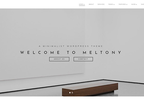 Simple RTL Wordpress theme