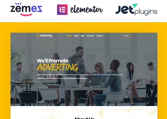 Digital Advertising Agency WordPress Theme