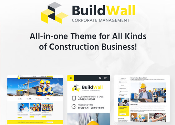 Building Company WP Theme