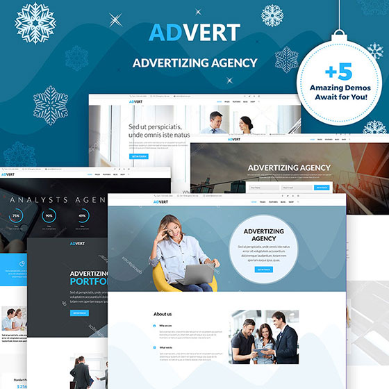 Advertising Agency WordPress Theme