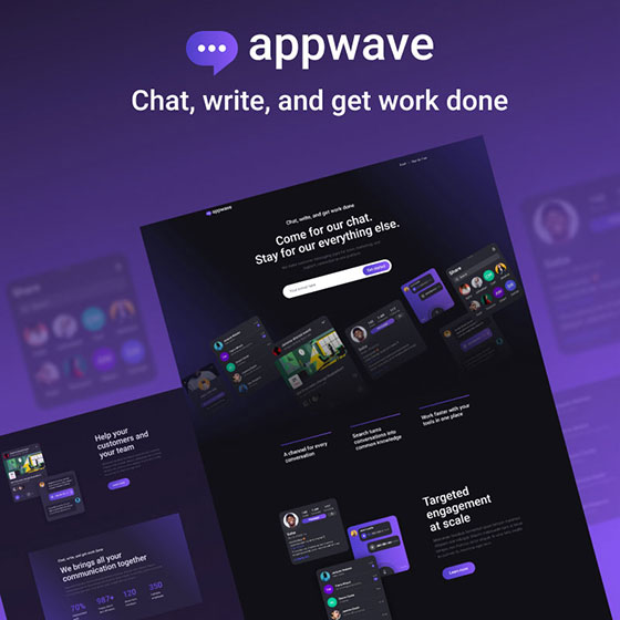 Innovative and Stylish App Landing Page WordPress Theme