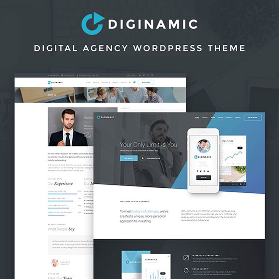 Digital Company WordPress Theme