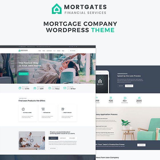 Financial Services with Elementor Builder WordPress Theme