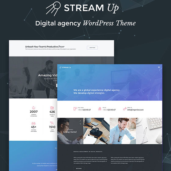 Digital Agency WordPress Theme