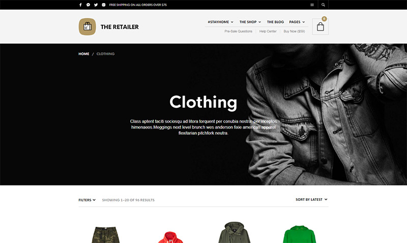 The Retailer - Premium Multilingual RTL eCommerce WordPress Theme