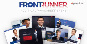 FrontRunner - Political WordPress Theme