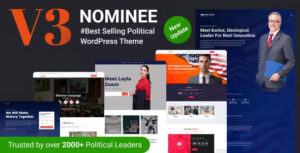 Nominee - Political WordPress Theme