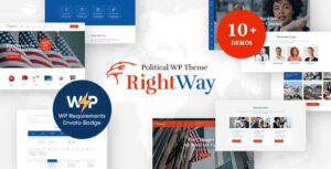 Right Way Election WordPress Theme
