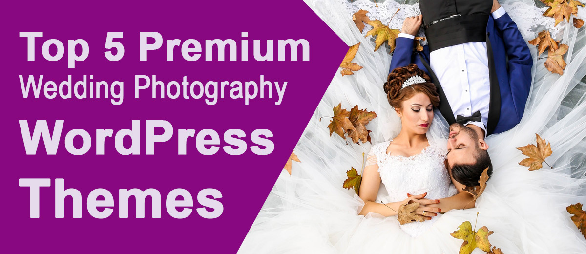 Top 5 Premium Wedding Photography WordPress Themes